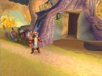 Winnie l Ourson - La chasse au miel de Tigrou sur Sony Playstation